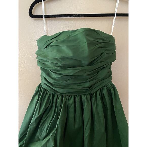 Lovers and Friends Michie Maxi Dress gown green tiered mini NWT Revolve $298 S - Picture 11 of 12